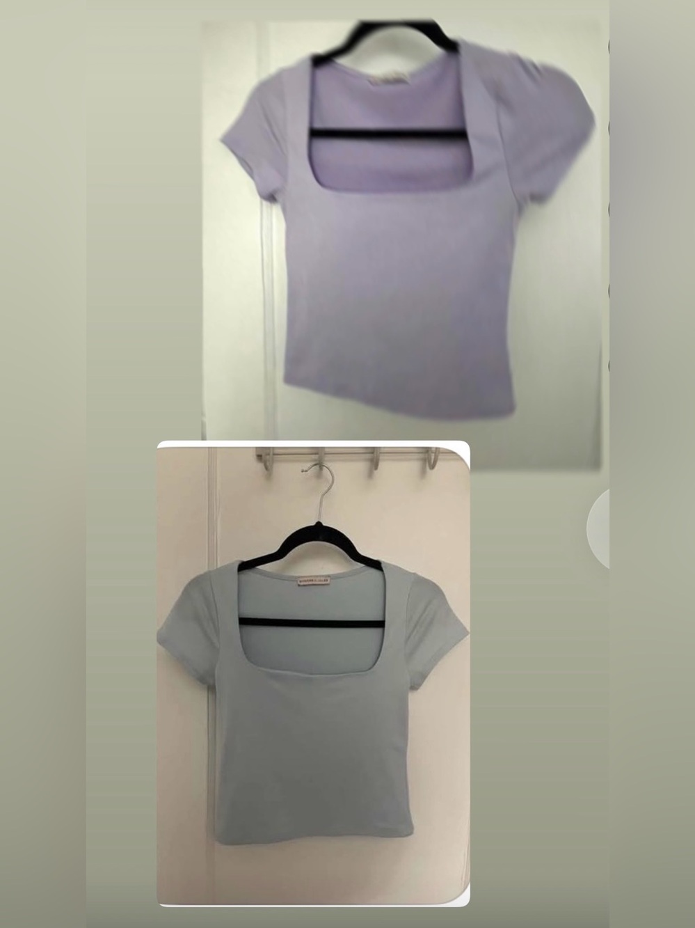 Bundle Square Neck Short Sleeve Top - Women